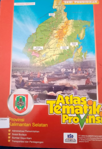 Image of Atlas Tematik Provinsi Kalimantan Selatan